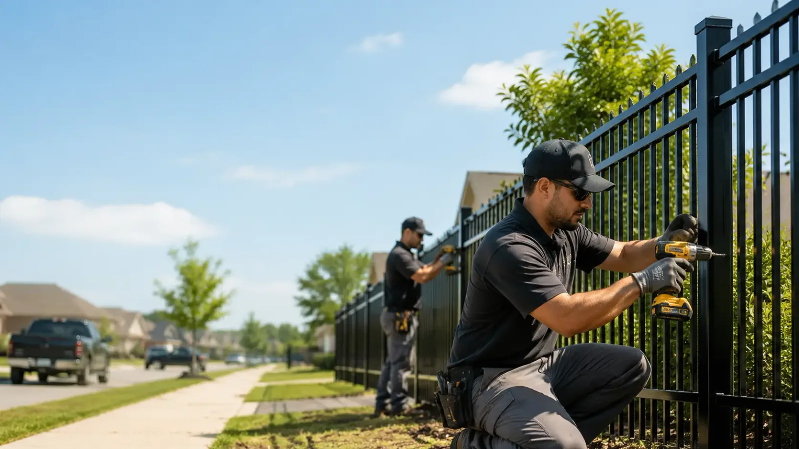 Metal Fence Installation in Milton, WV